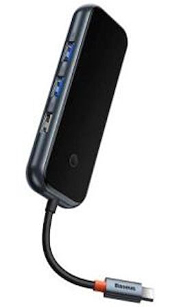 Baseus AcmeJoy 7 in 1 Type-C (PD) HUB Adaptör ( 4K HD HDMI * 1 + USB 3.0  * 2 + Type-C (PD) * 1 + SD/TF * 1 )